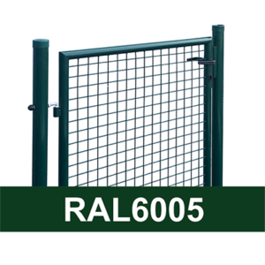 jalgvärav laiusega 1m, roheline