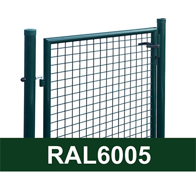 jalgvärav laiusega 1m, roheline