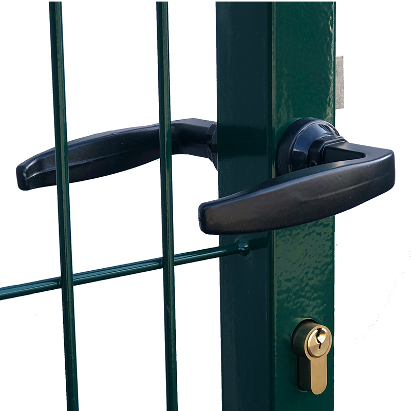 jalgvärav laiusega 1m, hall