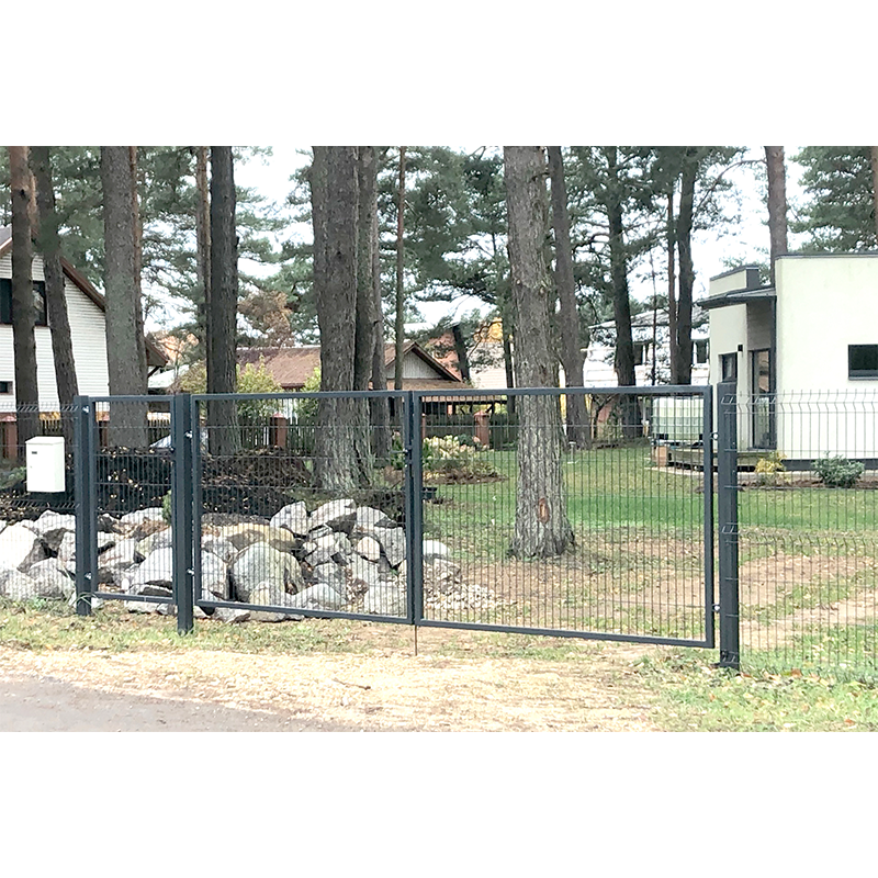 jalgvärav laiusega 1m, hall