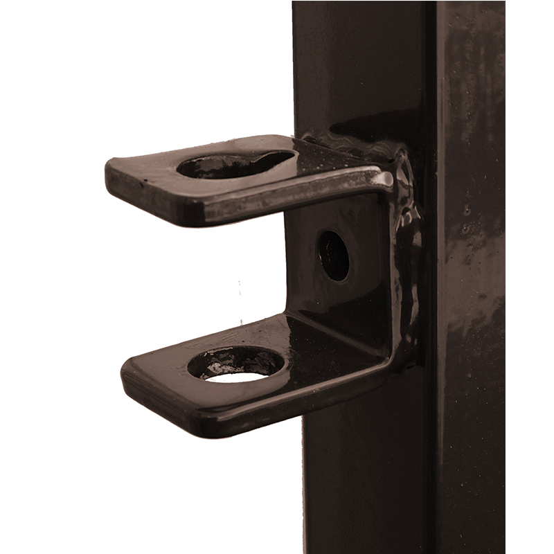 jalgvärav laiusega 1m, pruun