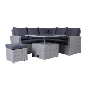 Aiamööblikomplekt SAMUEL laud, nurgadiiv