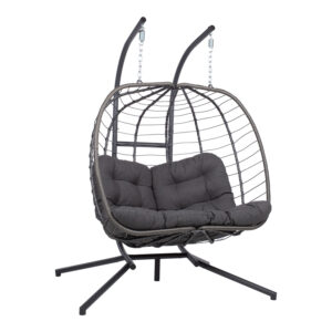 Ripptool FINSE 2-kohaline 142x106xH194cm, tumehall