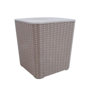 Säilituskast BOCAS 39x39x42cm/43L, hall plastik