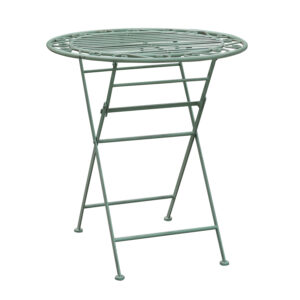 Laud MINT D70xH75cm, antiikroheline metall