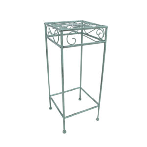 Lillepostament MINT 25x25xH60cm, antiikroheline metall