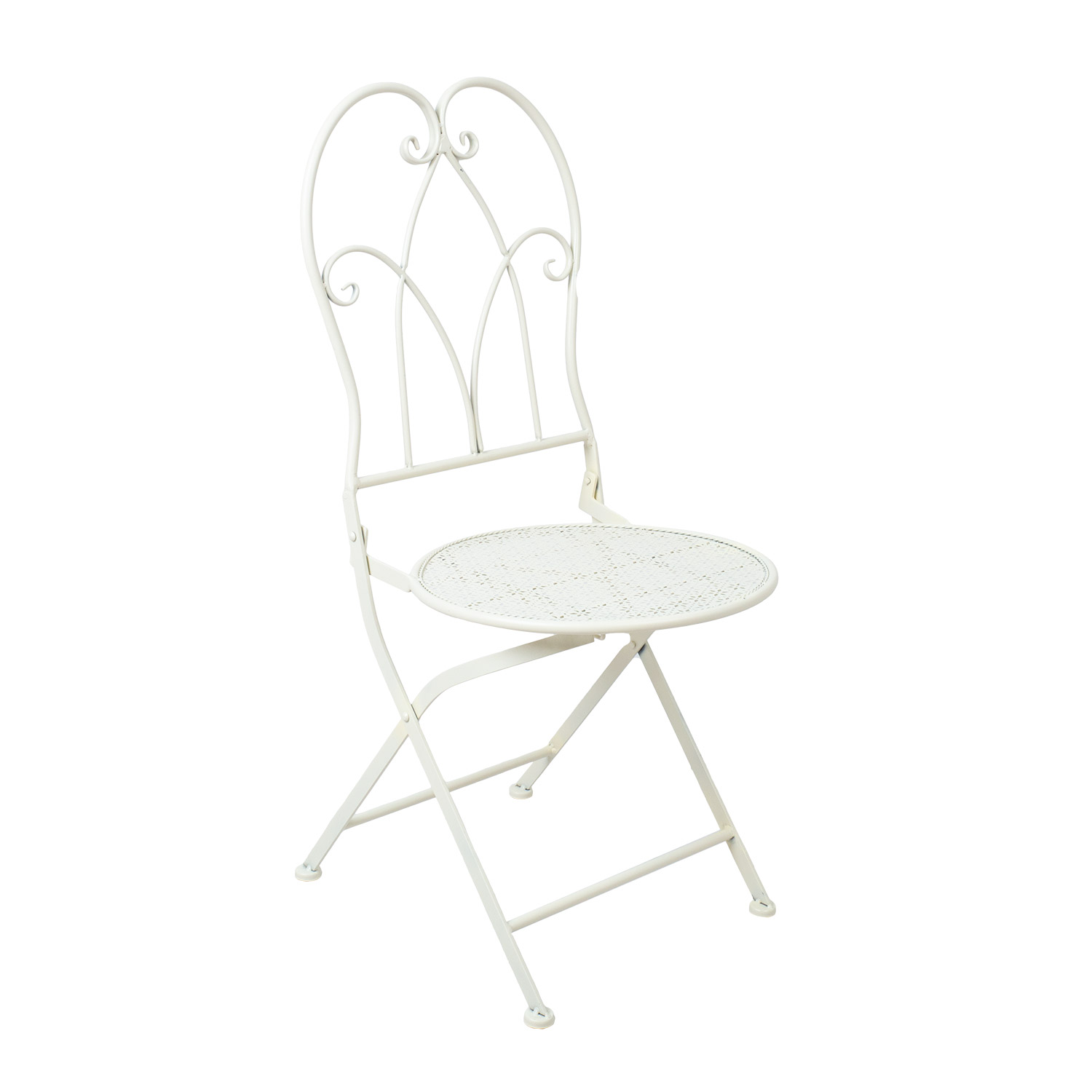 Tool SANDY 41x54xH93cm, antiikvalge